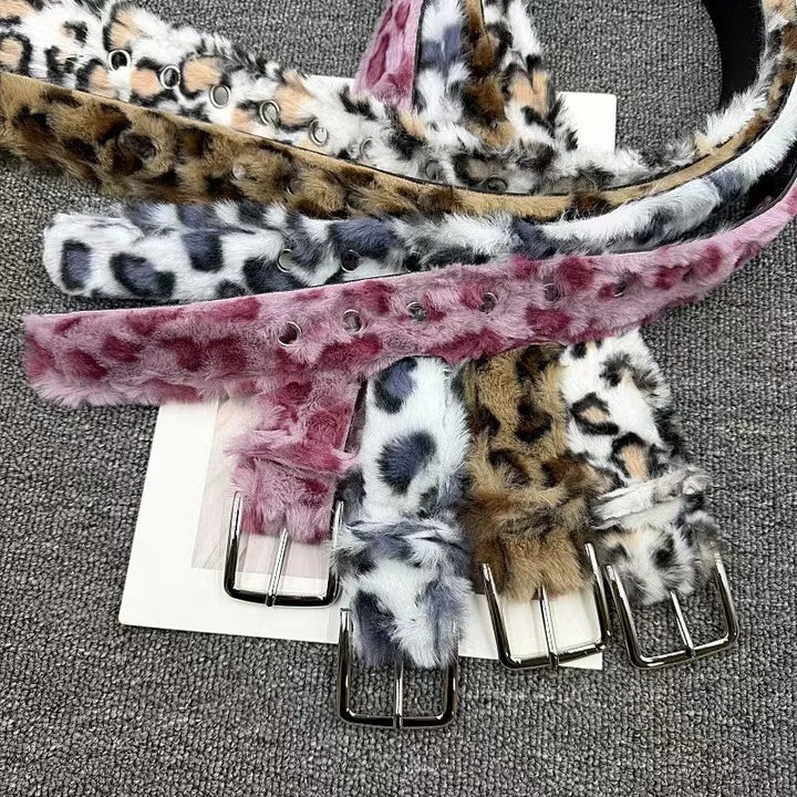 Prowl Faux Fur Belt