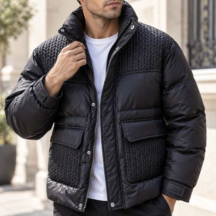 Chevron Yoke Puffer Jacket — ce_soul_s2_01