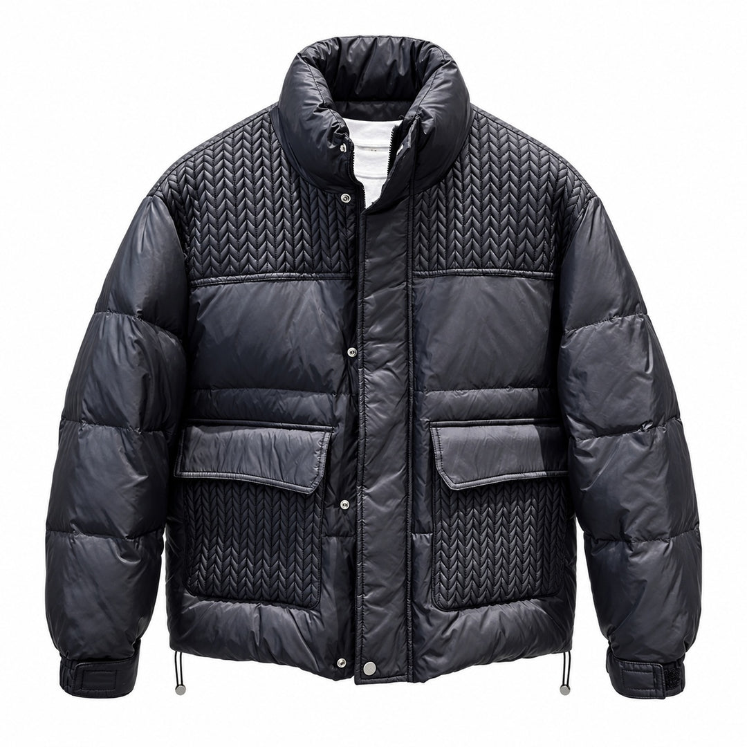Chevron Yoke Puffer Jacket — ce_wb_01