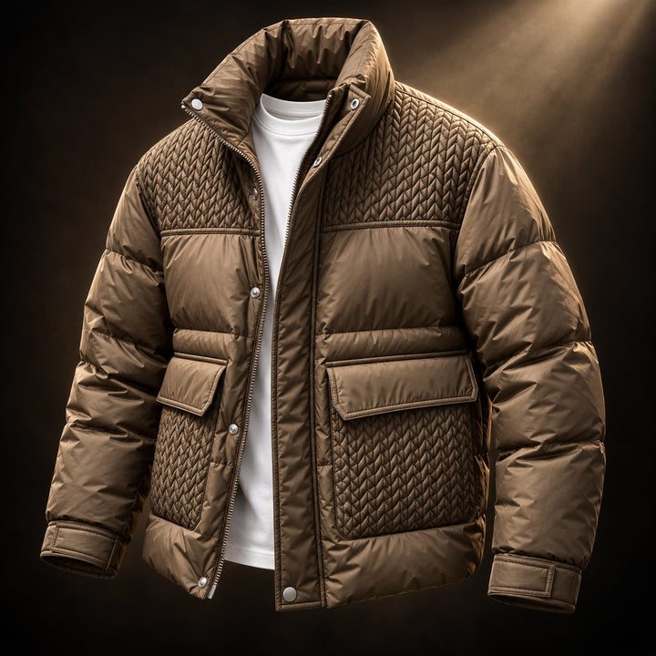 Chevron Yoke Puffer Jacket — ce_soul_s3_01