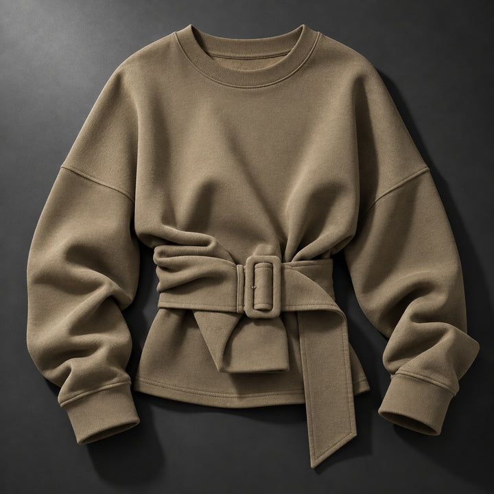 Cinch Belted Sweatshirt — ce_soul_s1_01