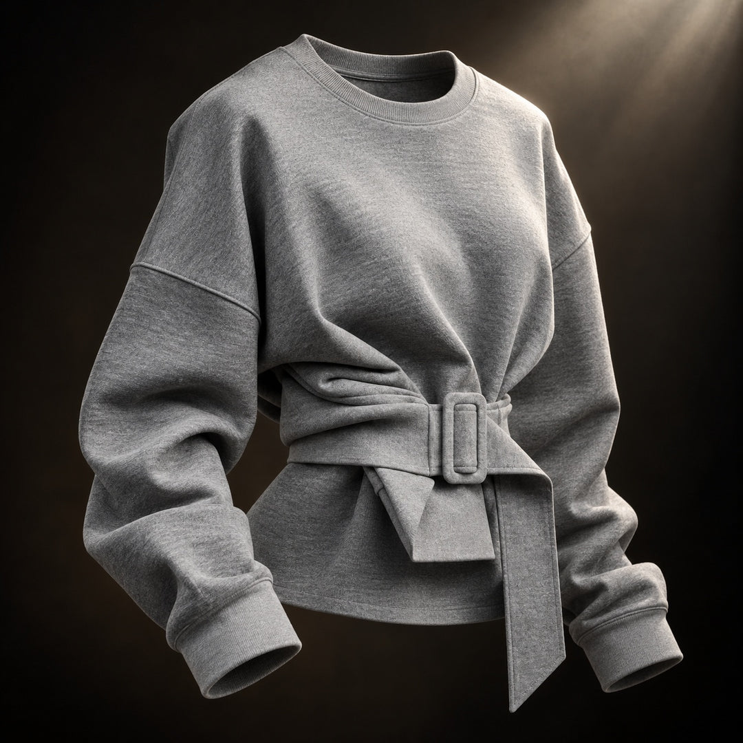 Cinch Belted Sweatshirt — ce_soul_s3_01