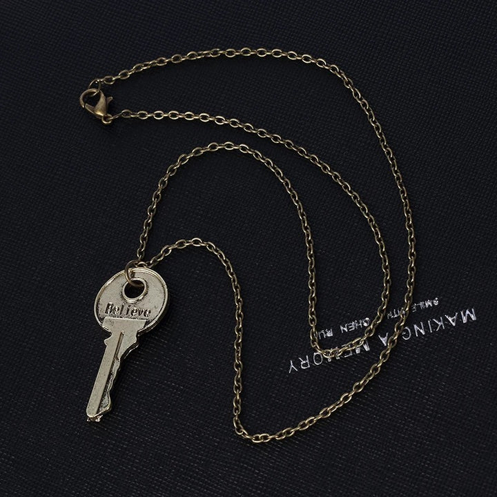 Talisman Believe Key Necklace