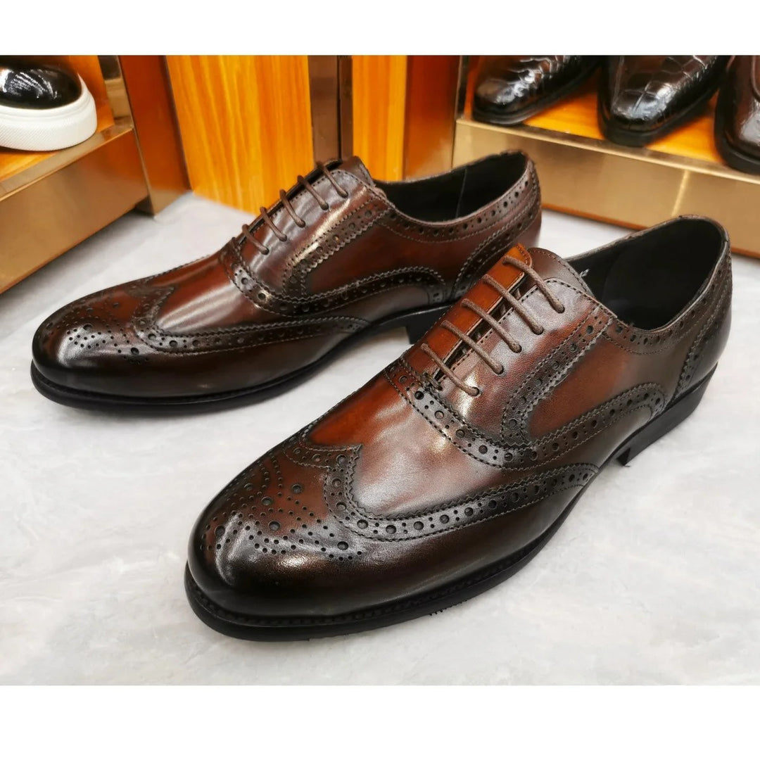 Cobbler Wingtip Brogue Oxfords