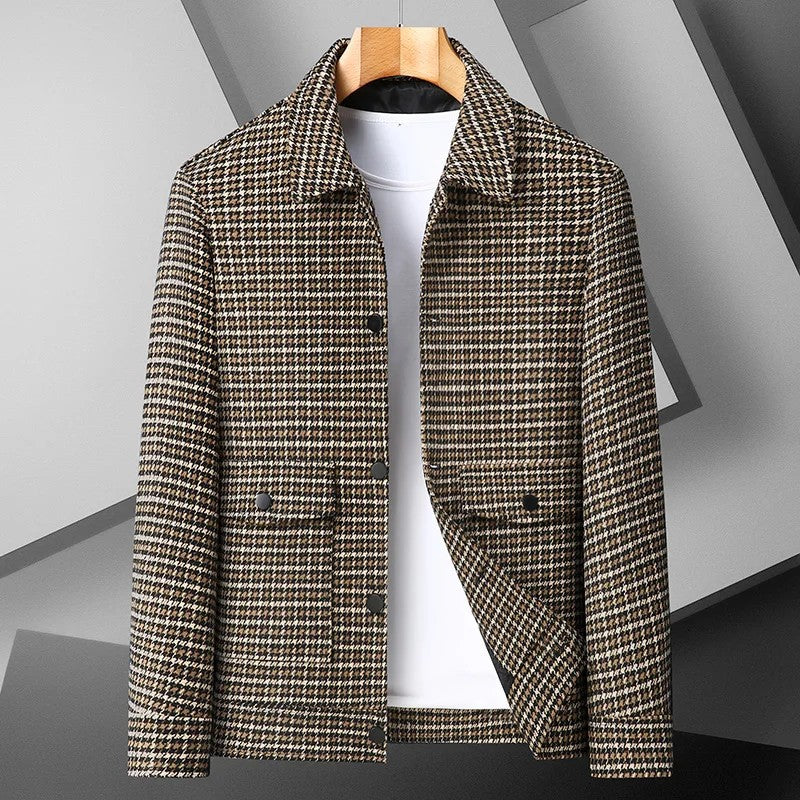 Royce Warner Houndstooth Jacket