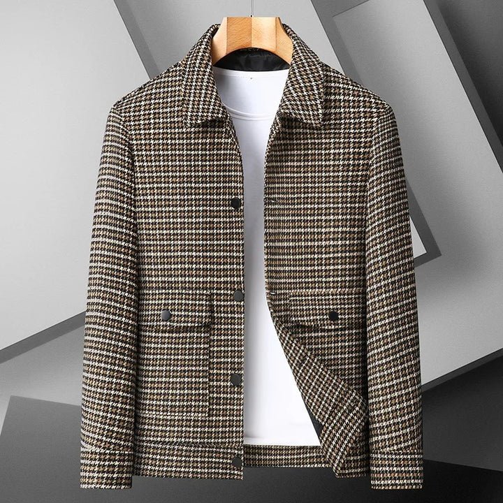 Royce Warner Houndstooth Jacket