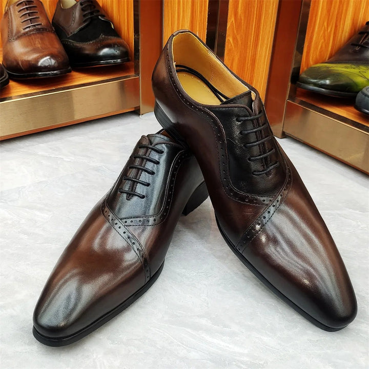 Palazzo Cap-Toe Oxfords