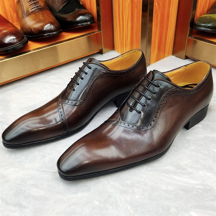 Palazzo Cap-Toe Oxfords
