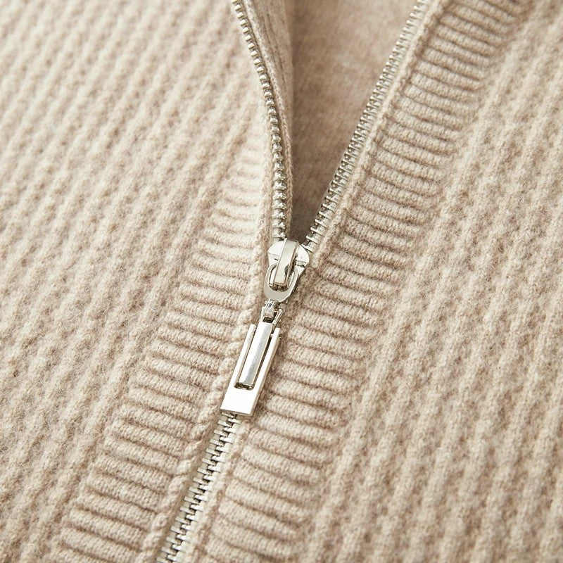 Hearthman Hooded Wool Cardigan