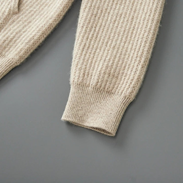 Hearthman Hooded Wool Cardigan