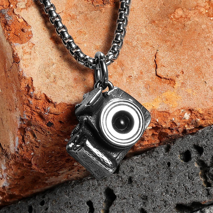 Shutterbug Camera Pendant Necklace