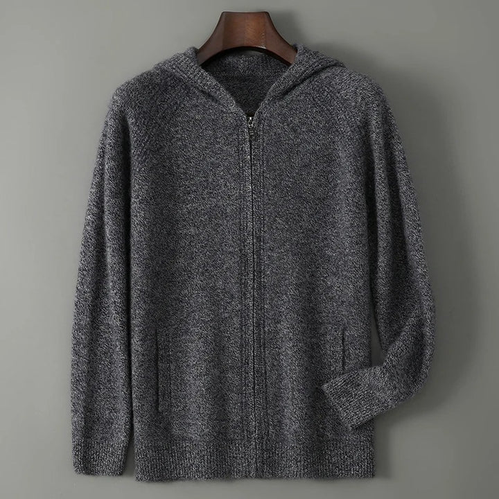 Highlands Wool Hooded Cardigan