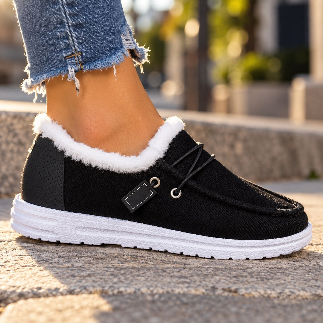 Flurry Plush Collar Loafers — ce_brooklyn_s2_01