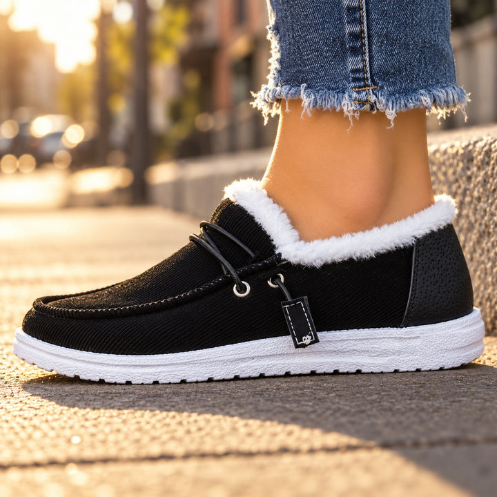 Flurry Plush Collar Loafers — ce_brooklyn_s2_01