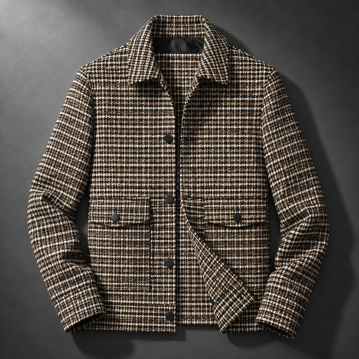 Gamekeeper Houndstooth Shirt Jacket — ce_soul_s1_01