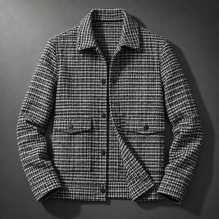 Gamekeeper Houndstooth Shirt Jacket — ce_soul_s1_01
