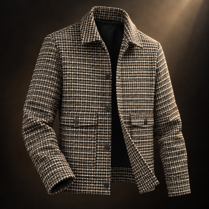 Gamekeeper Houndstooth Shirt Jacket — ce_soul_s3_01