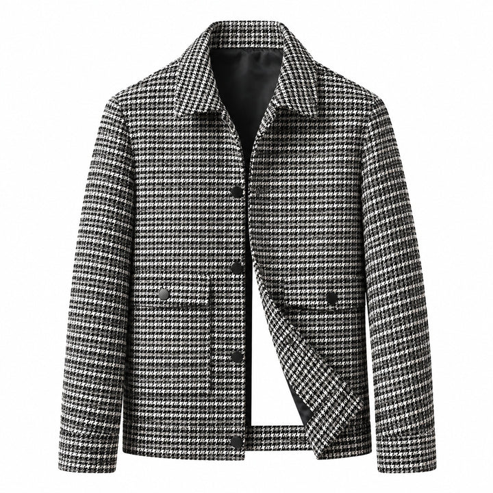 Gamekeeper Houndstooth Shirt Jacket — ce_wb_01