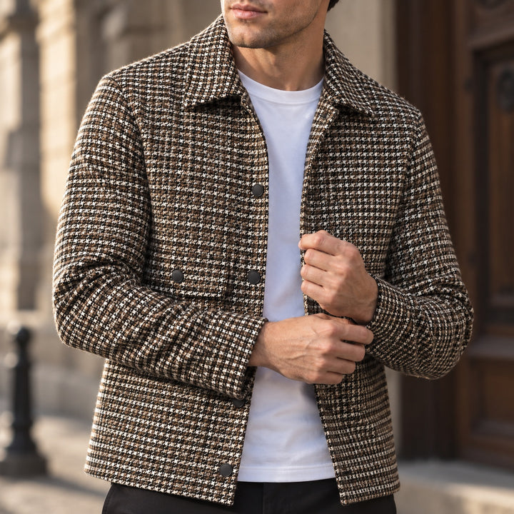 Gamekeeper Houndstooth Shirt Jacket — ce_soul_s2_01