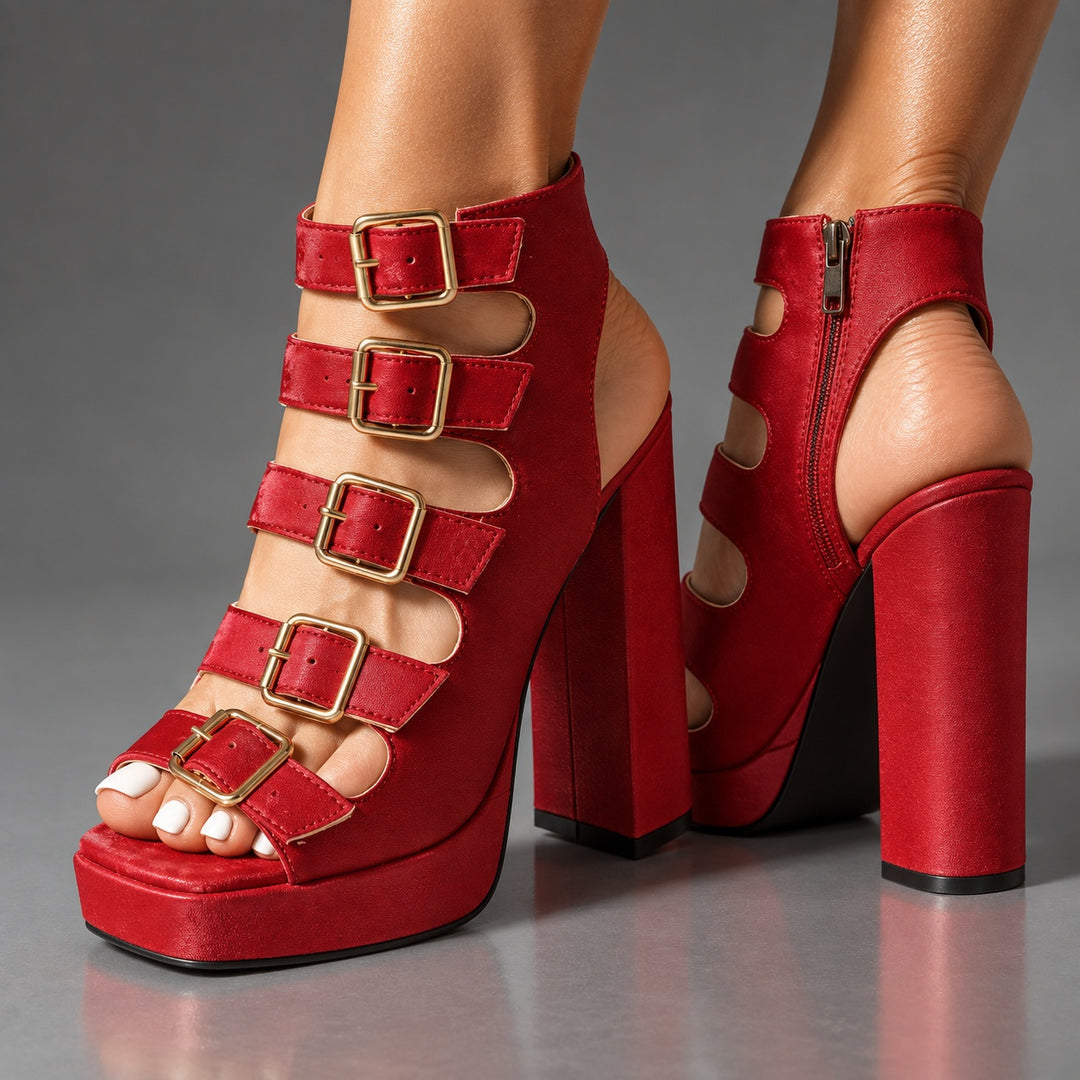 Gladiator Buckle Platform Heels — ce_brooklyn_s3_01