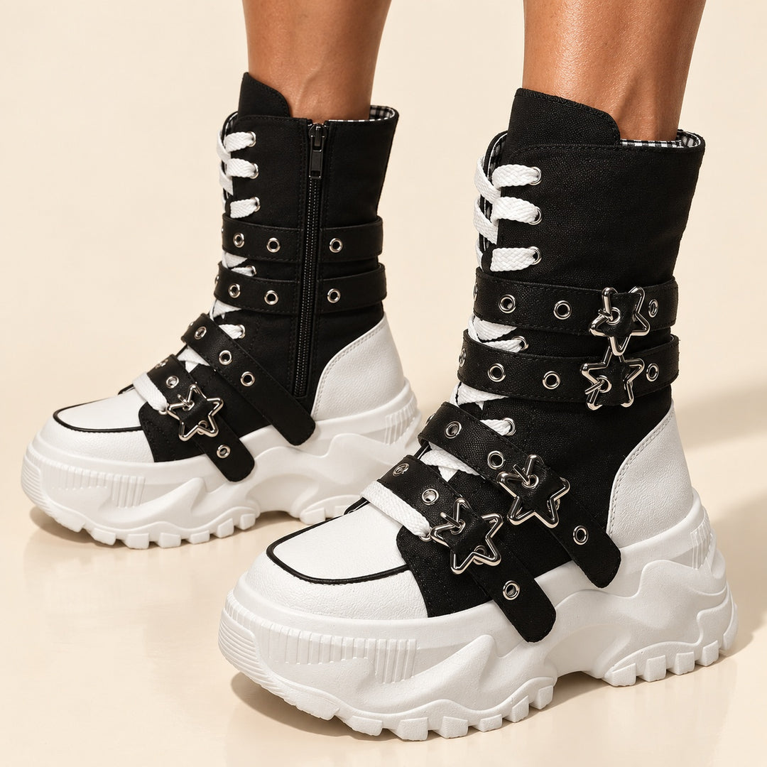 Nova Star-Buckle Platform Boots — ce_brooklyn_s3_01