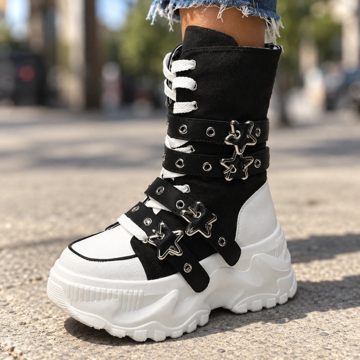 Nova Star-Buckle Platform Boots — ce_brooklyn_s2_01