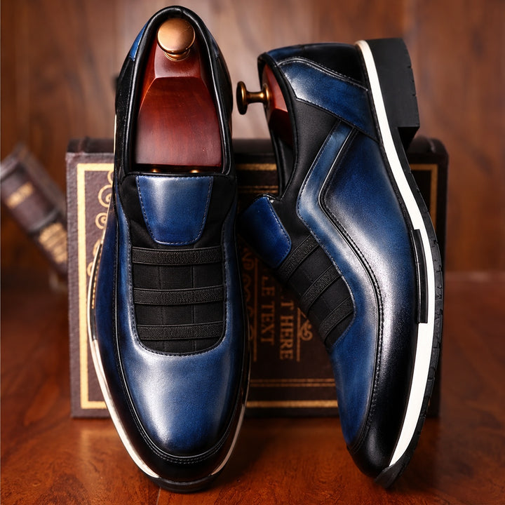 Palazzo Elastic Band Sneakers — ce_angle_01
