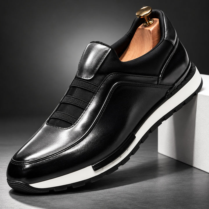 Palazzo Elastic Band Sneakers — ce_angle_01