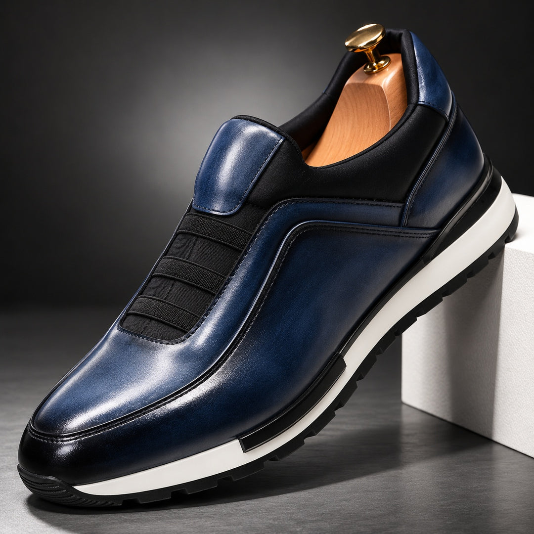 Palazzo Elastic Band Sneakers — ce_angle_01