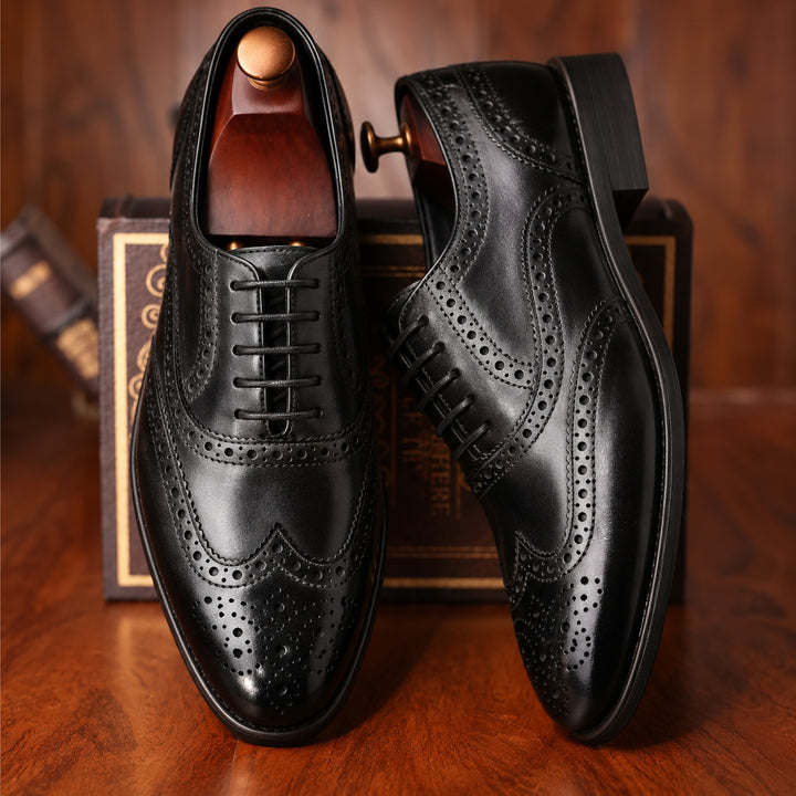 Regent Wingtip Brogue Oxfords — ce_angle_01