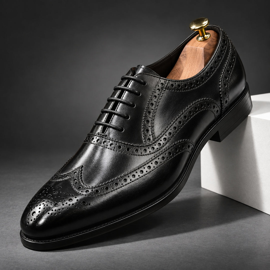 Regent Wingtip Brogue Oxfords — ce_angle_01