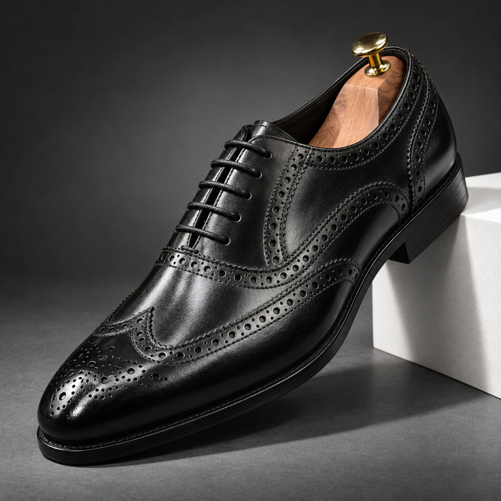 Regent Wingtip Brogue Oxfords — ce_angle_01