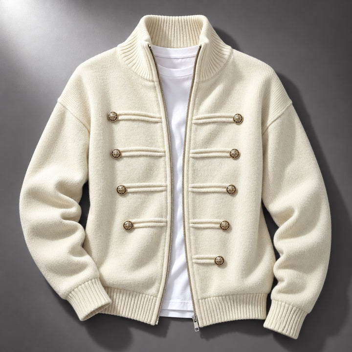 Regiment Button Zip Cardigan — ce_soul_s1_01