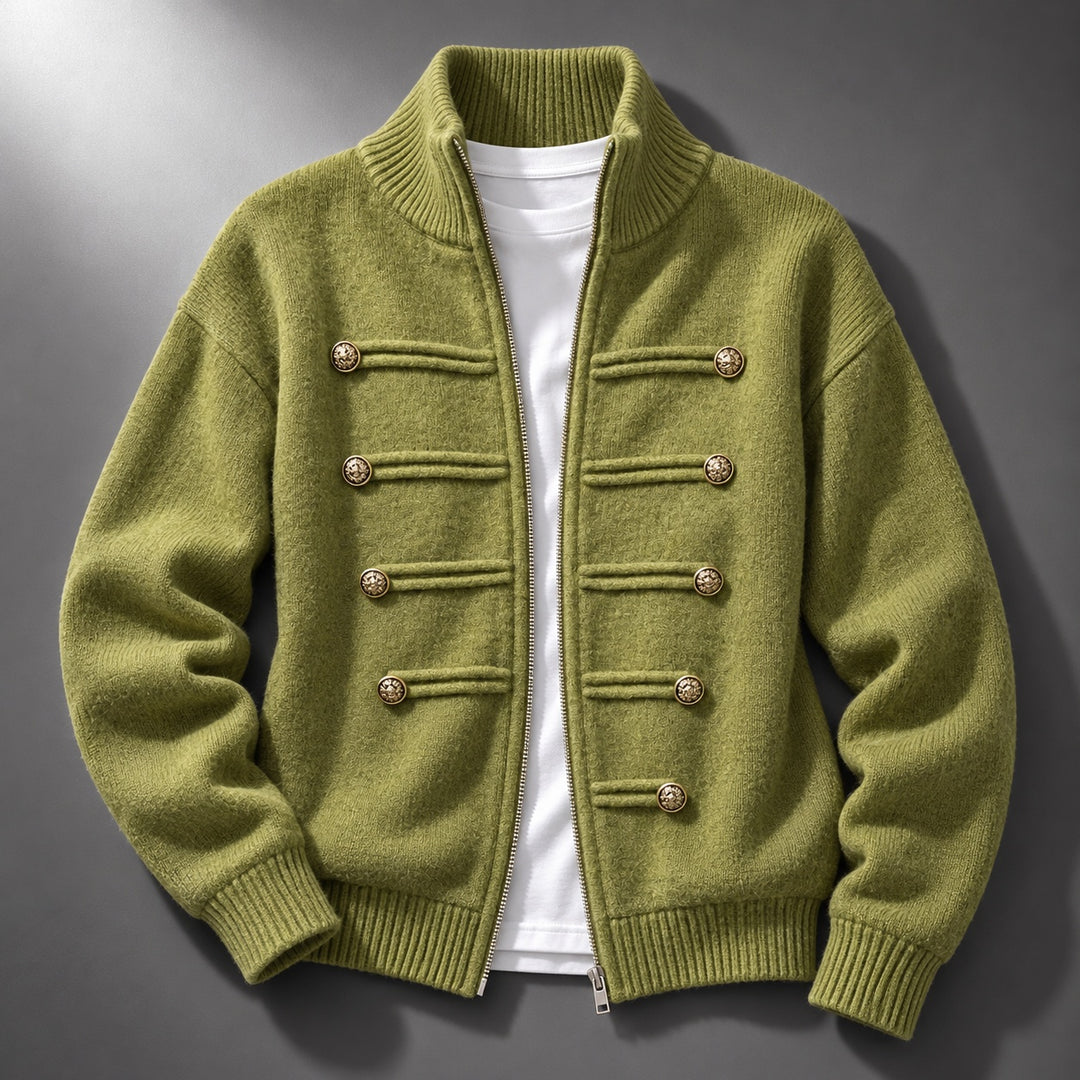 Regiment Button Zip Cardigan — ce_soul_s1_01