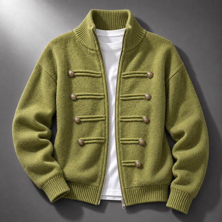 Regiment Button Zip Cardigan — ce_soul_s1_01