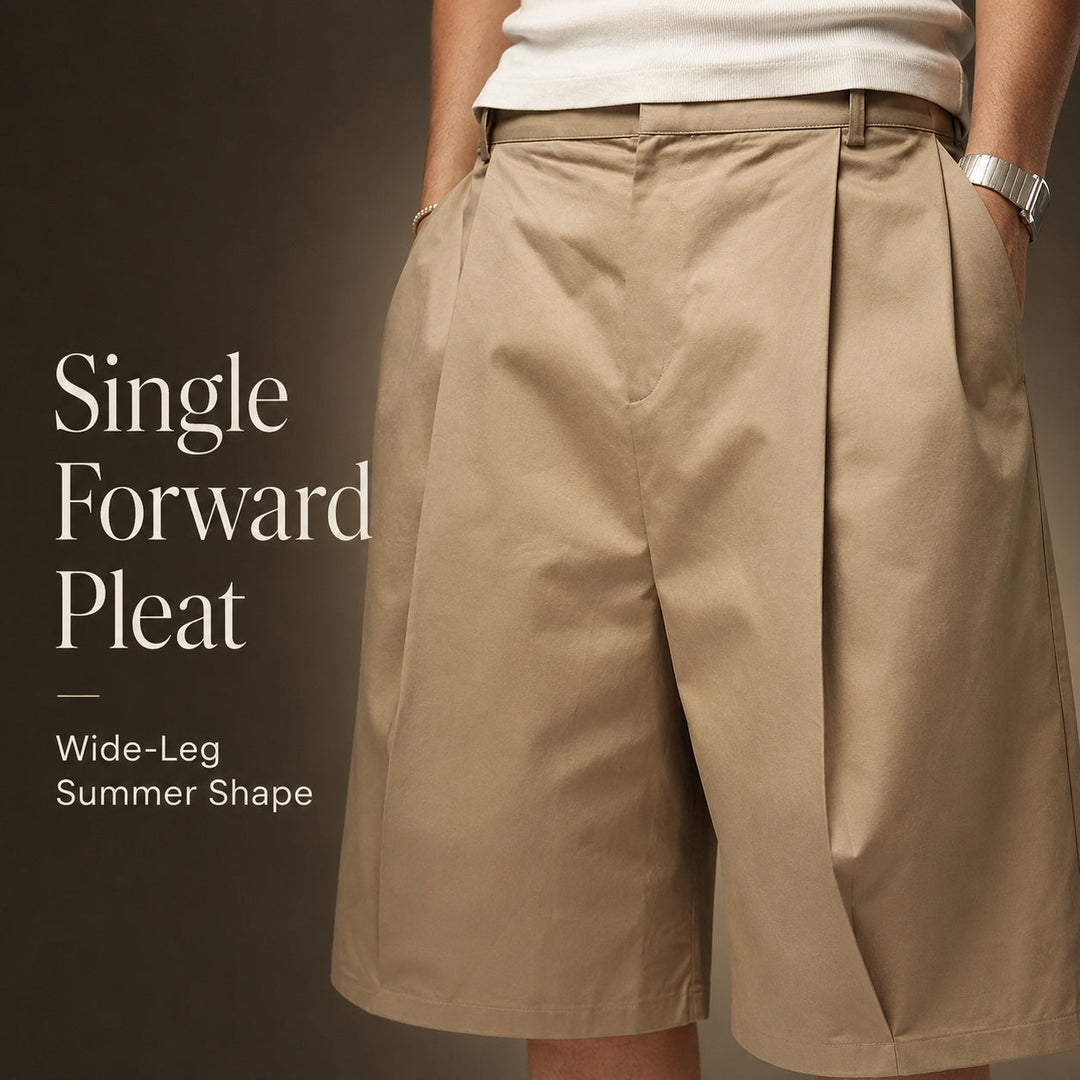 Saiko Pleated Wide-Leg Shorts — ce_metastatic_02