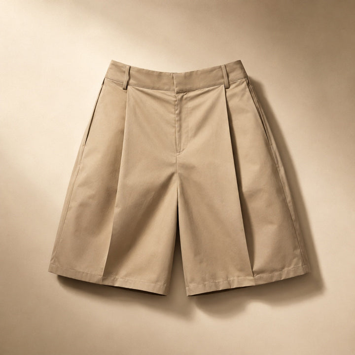 Saiko Pleated Wide-Leg Shorts — ce_metastatic_04