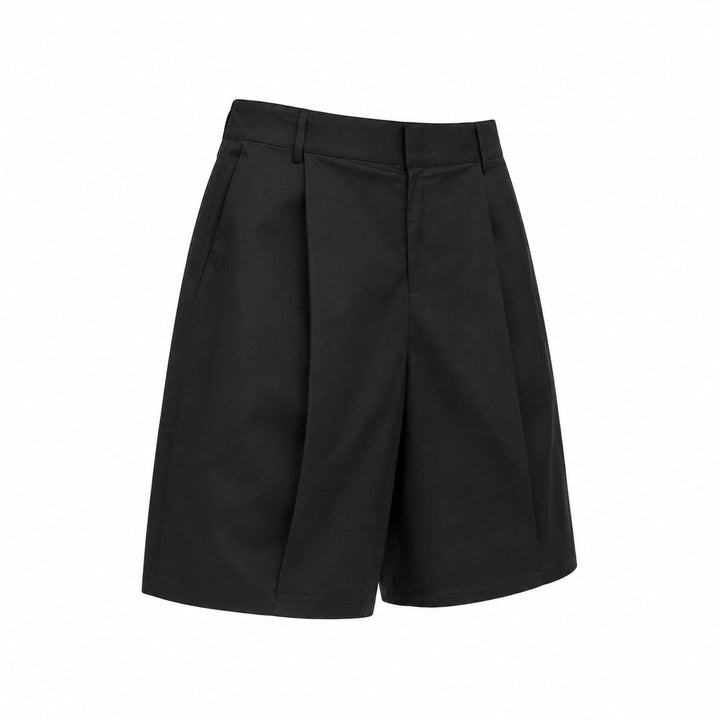 Saiko Pleated Wide-Leg Shorts — ce_wb_03