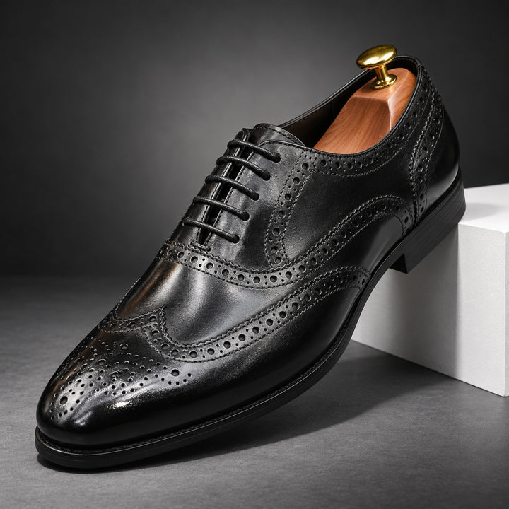 Sartoria Wingtip Brogue Oxfords — ce_angle_01