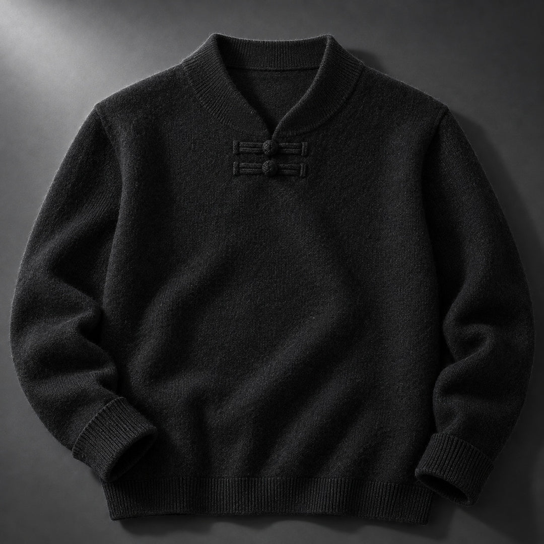 Silk Road Frog-Button Sweater — ce_soul_s1_01