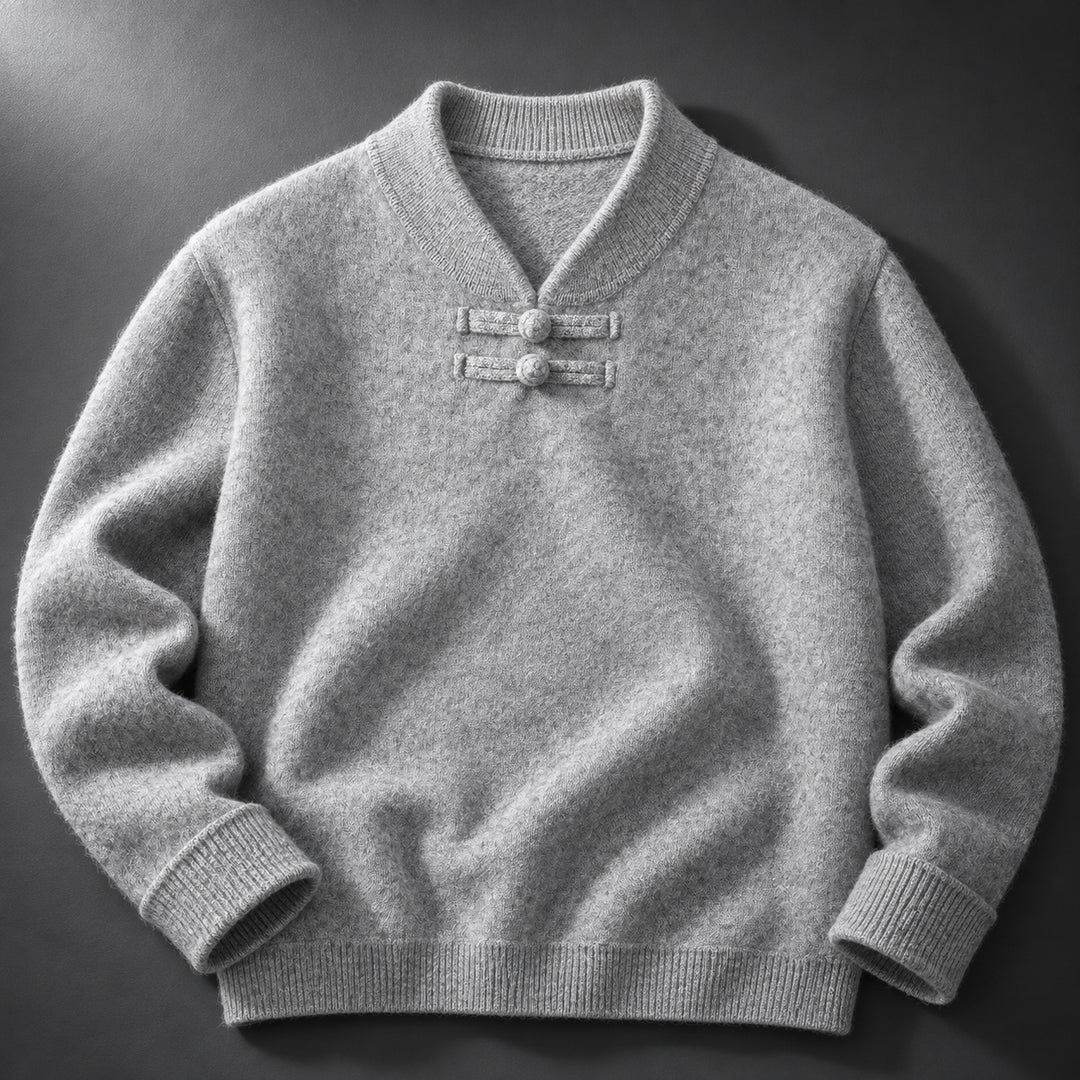Silk Road Frog-Button Sweater — ce_soul_s1_01