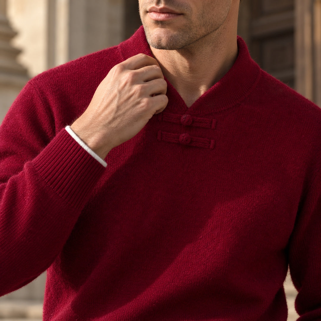 Silk Road Frog-Button Sweater — ce_soul_s2_01