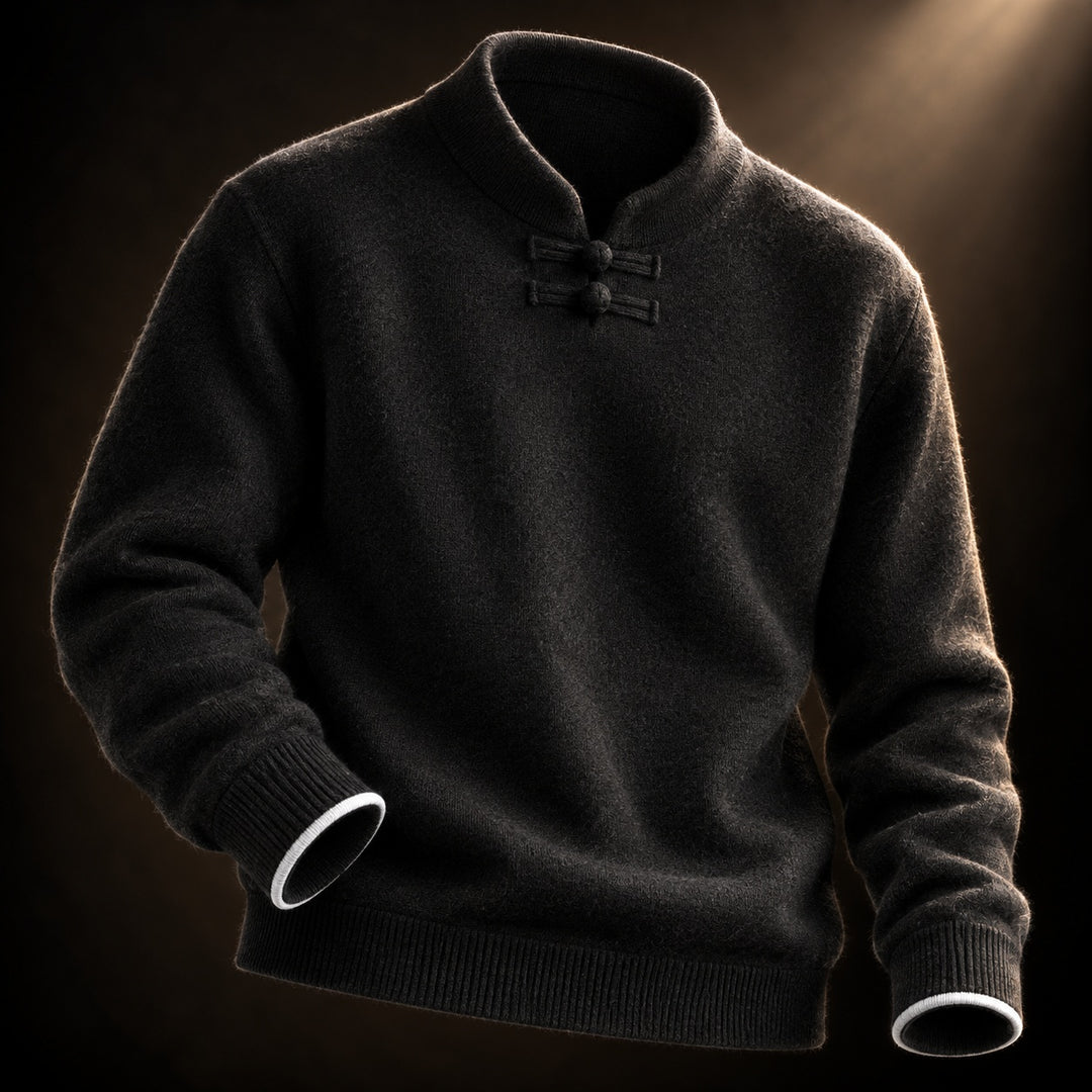 Silk Road Frog-Button Sweater — ce_soul_s3_01