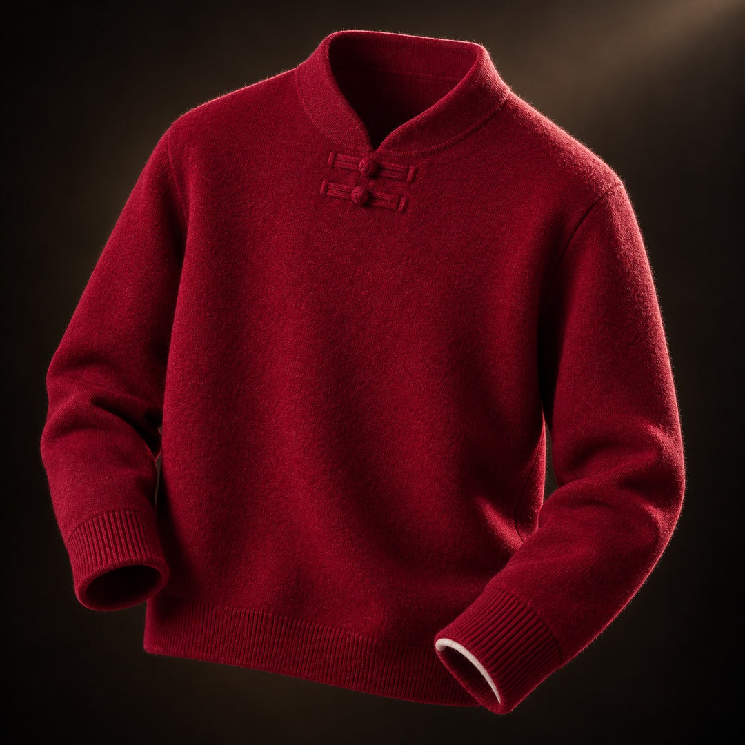 Silk Road Frog-Button Sweater — ce_soul_s3_01