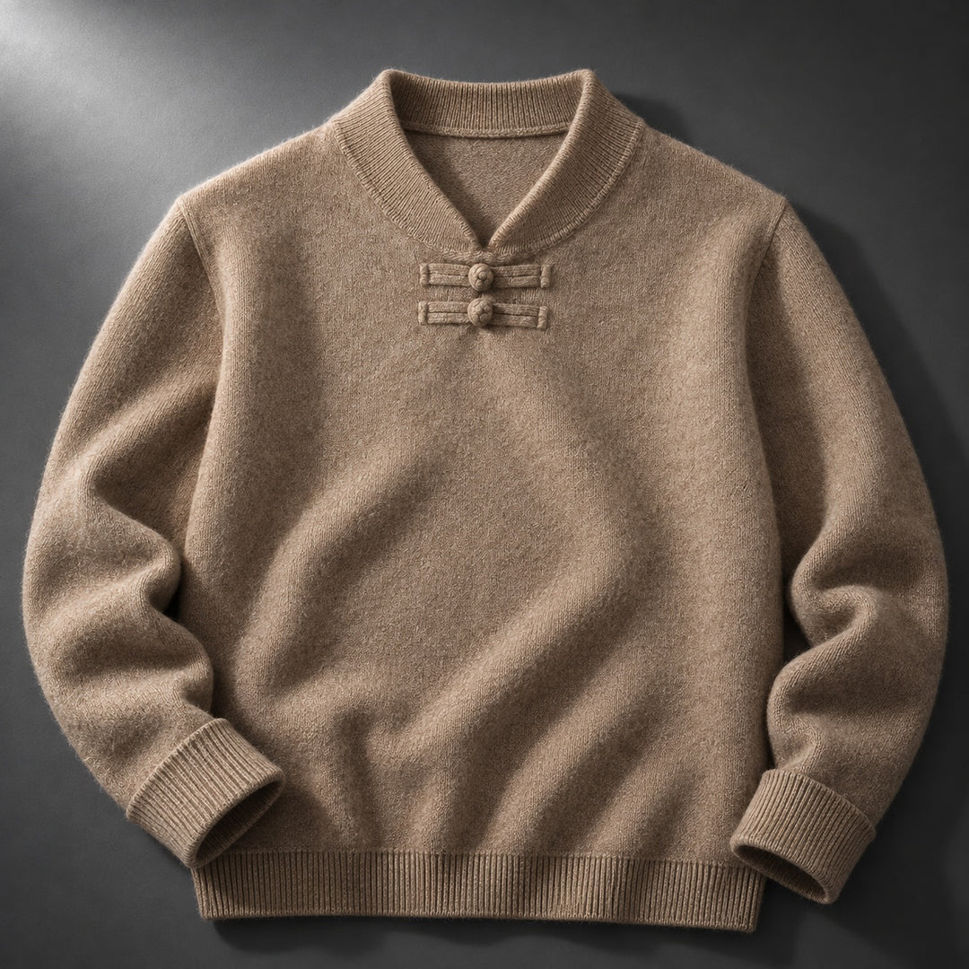Silk Road Frog-Button Sweater — ce_soul_s1_01