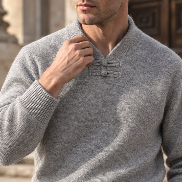 Silk Road Frog-Button Sweater — ce_soul_s2_01