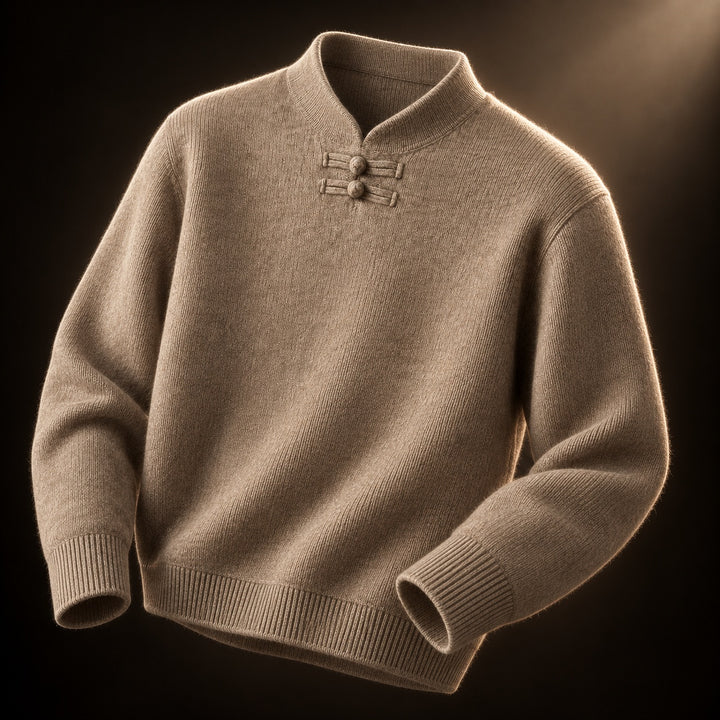 Silk Road Frog-Button Sweater — ce_soul_s3_01