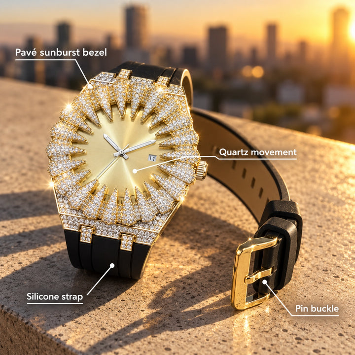 Sunburst Iced Quartz Watch — ce_metastatic_01